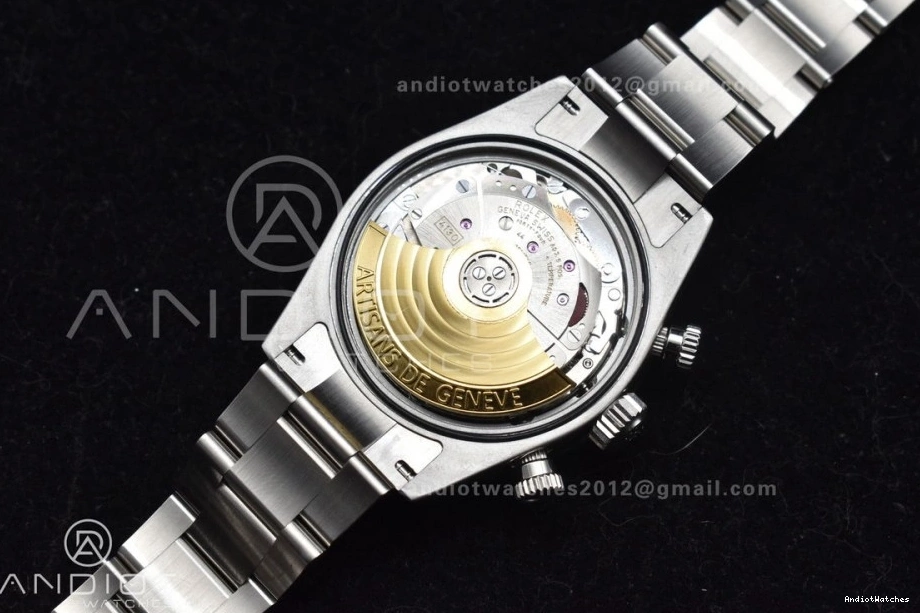 SS SS Daytona SmoothTexture Black 823 Edition Orange on Dial Best Bracelet A ADGF 1208